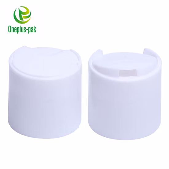 Tampa superior do disco de plástico de alumínio de 24 mm e 28 mm para garrafa